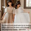 Ragazza dei bambini 10 12 anni elegante festa natale vestito lungo pailletted principessa compleanno ball gown bambini vestito costume adolescente 201203