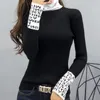Fasion- 꽉 기본 스웨터 여성 얇은 긴 소매 여성 스웨터와 풀오버 터틀넥 슬림 스웨터 숙녀 니트 패션