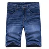 Brand Mens Summer Stretch Thin Quality Denim Jeans mâles Men Short Men Blue Denim Jean Shorts Big Taille 40 42 Nouveau 201111879209368982