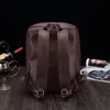 Offre spéciale hommes sac à dos en cuir PU hommes classique sac d'école taille moyenne 14 pouces sacs à dos pour ordinateur portable mâle Mochilas sac de voyage décontracté