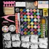 Nail Art Kits Supplies voor professionals Acryl Poeder Set Semipermanent volledige nepnagels Manicure