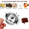 Stainless Steel Chocolate Melting Pot Double Boiler Milk Bowl Butter Candy Warmer Pastry Baking Tools Free Shipping