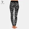Letsfin Hoge Kwalking 3D Abstract Geometry Print Dames Pant Mode Taille Plus Size Fitness Soft Stretch Leggings 211221