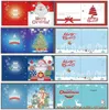 8 confezioni di cartoline di Natale pittura diamante fai da te strass biglietto di auguri di Capodanno arti tondo trapano cristalli regali di Natale Kit 201201