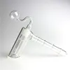 18 mm vrouwelijke waterpoelige glazen hamerolie brander bong met 6 arm filterbuis dikke pyrex heldere bubbler waterleidingen mini -branders pijp bongs