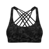 Muli Streep Sexy Cross Back Sportbeha Tanks Schokbestendig Ondersteuning Casual Hardloopmode Fiess Workout Gymkleding Dames Gewatteerde Tops 68ss 2023