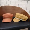 Bérets japonais marine casquette pour femmes dames printemps automne solide décontracté chapeau extérieur ombre soleil casquettes Femal classique octogonal chapeaux Beret1