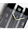 Творческие акриловые качели настенные часы современные черные маятники часы настенные дома декор безмолвная гостиная монтре муральский подарок для подарков FZ895 201118