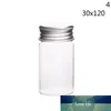 Przezroczysta Mała szklana butelka z Cap Kitchen Glass Canister przekąska Sugar Storage Container Jar Akcesoria kuchenne