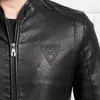 Men genuine leather jacket 2020 new spring and autumn slim zipper male split leather jacket teenager boy black brown P05