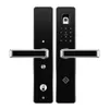 Pineworld Biométrique Empreinte digitale Smart Lockhandle Electronic Door LockFingerprintFidKey Touch Screen Digital Motword Lock 2011086943