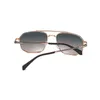 Vintage Polygon polarisierte Sonnenbrille Männer Frauen Designer GunMetal Frame Outdoor UV400 Sonnenbrille d86 mit Etui