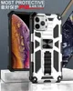 Для iPhone 12 Pro Max Mini 11 XR XS 7/8 плюс телефонные чехлы Hybrid Armor Ambstand Aublicue Back Cover D