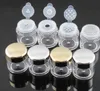 5G Mini Diamond Shape Loose Powder Bottle Empty Case Travel Cosmetic Glitter Eye Shadow Box Pots Bottles with Sifter and Lids Factory price