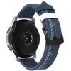 Samsung Galaxy Watchのための20mm 22mmレザーストラップ3 41mm 46mmギアS3 Amazfit Bip Watch Strap Garmin Venu 2 Plus SQ用Huawei Watch Band GT3 GT2 Pro