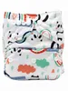 1pc Baby Graphic Print Couche lavable SHE