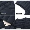 Gilet da uomo di marca NewBang Gilet in cotone ultraleggero da uomo senza colletto Gilet impermeabile senza maniche caldo Gilet maschile sottile 201119