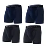 100% Merino Wool Men Merino Wool Underwear 4-Pack Man Boxer Underpants Soft Moisture Wicking Quick Dry Breathable Size S- LJ201110