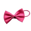 19 Colors Adjustable Pet Dog clothes Bow Tie Dog Tie Collar Flower Accessories Decoration Supplies Color Bowknot Necktie Grooming Supplies