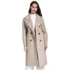 manteaux coréens femmes manteau rose manteau à double boutonnage manteau camel manteaux femmes 201221