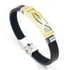 S2716 Fashion Jewelry Stainless Steel LOVE Silicone Bracelet Men Women Lovers Students Ornaments Bracelets