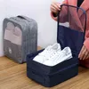 Waterproof Bag Pouch Storage Travel Bag Portable Shoes Organizer Sorting Pouch Zip Lock Home Storage Trousse De Toilette 220108