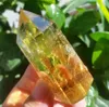 1 stks Natuurlijke Smoky Citrien Quartz Crystal Wand Point Healing 70G 201125