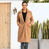 Femmes Fourrure Faux Automne Long Manteau D'hiver Femme Femmes Chaud Dames Teddy Veste Femelle En Peluche Outwear 220929