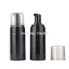 100ml 120m 150ml 200ml Empty Mousse Foam Bottle Black Liquid Soap Dispenser Pump Bottles Refillable Hand Shampoo Castile