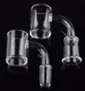 New XXL 4mm Quartz Banger Nail Cyclone Spinning Carb Cap Terp Pearl 4590 Degrees quartz banger nails for Bongs dab rigs2631578