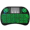 Teclado sem fio mini i8 retroiluminado controle remoto para tv pc air mouse para android tv box 24g teclado sem fio com touc7550172