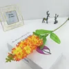 Hot Boeket Kunstmatige Plant Fake Orchidee Zijde Bloem Woondecoratie Bruiloft Tuin Decor Kunstbloem Gratis Verzending