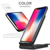 10W Fast Wireless Charger Qi Standardtelefoninnehavare Dock Station med laddningskabel för iPhone 13 12 SE2 X XS Max XR 11 Pro 8 SAMS1983796