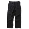 Мужчины грузовые брюки Уличная одежда хип-хоп разорвал разрушенные дырочные гаремы брюки брюки мужские моды свободные мешковатые брюки черный HD005 H1223