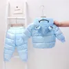 JXYSY bébé fille vêtements hiver veste à capuche costume 100 coton enfants garçon manteau pas de lavage mignon petite grenouille costume pour enfants 1-3Y 201126