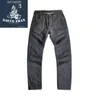 Sauzhan SZ003 Män 14.5 Oz Bamboo Joint Selvedge Raw Denim Unwashed Blue Jeans rakt 201111
