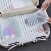 Reisopslagtassen Schoenmake-up Organizer Plastic Opslag Containers Rits Zak Travel Kleding Opslag 0 76xk7 BBKK CX220119