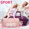 3 sztuk / zestaw siłowni Torby dla kobiet Bagaż Fitness Torebka Tas Sporttas Tote Ramię Travel Bolsa Deporte Sports Gymtas Q0705