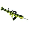 Hosahs AK47 Gun Shape Silicone Nectar Collector Tinatium Pin Style Hand Pipes Röker tillbehör