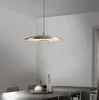 Aisilan Kitchen Nordic fashion simple led pendant light for dining room aluminum hanging study room lamp