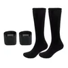 Chaussettes chauffantes chauffe-pieds électriques chauffants pour Sox chasse pêche sur glace ski chaussettes thermiques USB batterie rechargeable Sock264O