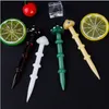 Colorful Mushroom Glass Wax Dab Tool Dabber Tools Smoking accessories Oil Tobacco Banger Nails Rig Bong Water Pipe