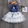 女の子のカジュアルドレスガールプリンセス新年の休日の服3 4 5 6 7 8年Vestidos LJ200923