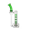 New Design Tall Bong Hookahs Stereo Matrix perc 14 mm joints Glass Bubbler Unique Smoke Water pipes Oil Rigs Water Bongs Recycler Dab