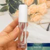 Nieuwe 5 ml Mini Lip Gloss Buis Lege Plastic Duidelijke Lip Glazuurbuizen, Witte GLB Small Sample Cosmetische Verpakking Container