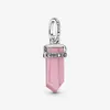 Nieuwe Collectie Authentieke 925 Sterling Zilver Roze Amulet Hanger Mode Sieraden Maken voor Dames Geschenken Gratis Verzending