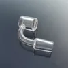 Thick Quartz Banger 10/14/18mm male female Smoking Accessories with 90 degree Bevel Nail For Water Glass Bong
