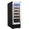 US STOCK SOTOLA 12 Inch Wine Cooler Refrigerators 19 Bottles Fast Cooling Low Noise No Fog Wine Fridge with Professional Compressor Stainless a41