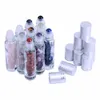 10 stks Natural SemiPrecious Stones Essential Oil Gemstone Roller Ball Flessen Transparant Glas 10 ml Healing Crystal Chips In 201201