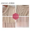 Jocoo Jolee Automne Hiver Robe élégante dames O cou à manches longues pull tricoté robe midi haute élastique maille chaude robe femme 201111